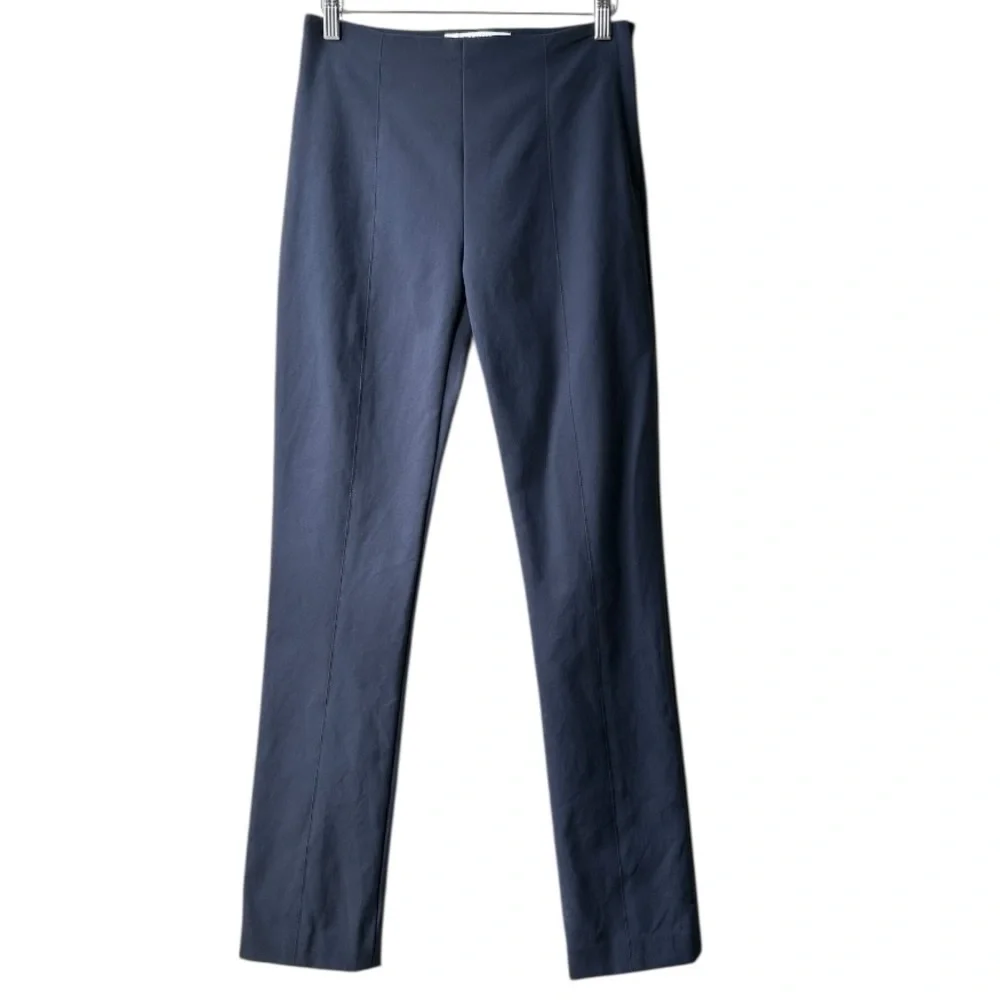 MM Lafleur Dark Navy Blue Foster Straight Leg Pants Sz 4